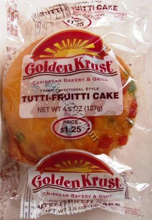 GOLDEN KRUST TUTTI FRUITI 

GOLDEN KRUST TUTTI FRUITI: available at Sam's Caribbean Marketplace, the Caribbean Superstore for the widest variety of Caribbean food, CDs, DVDs, and Jamaican Black Castor Oil (JBCO). 
